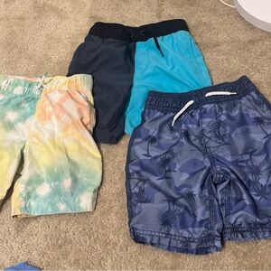 Kids Multicolor Swim Shorts Set